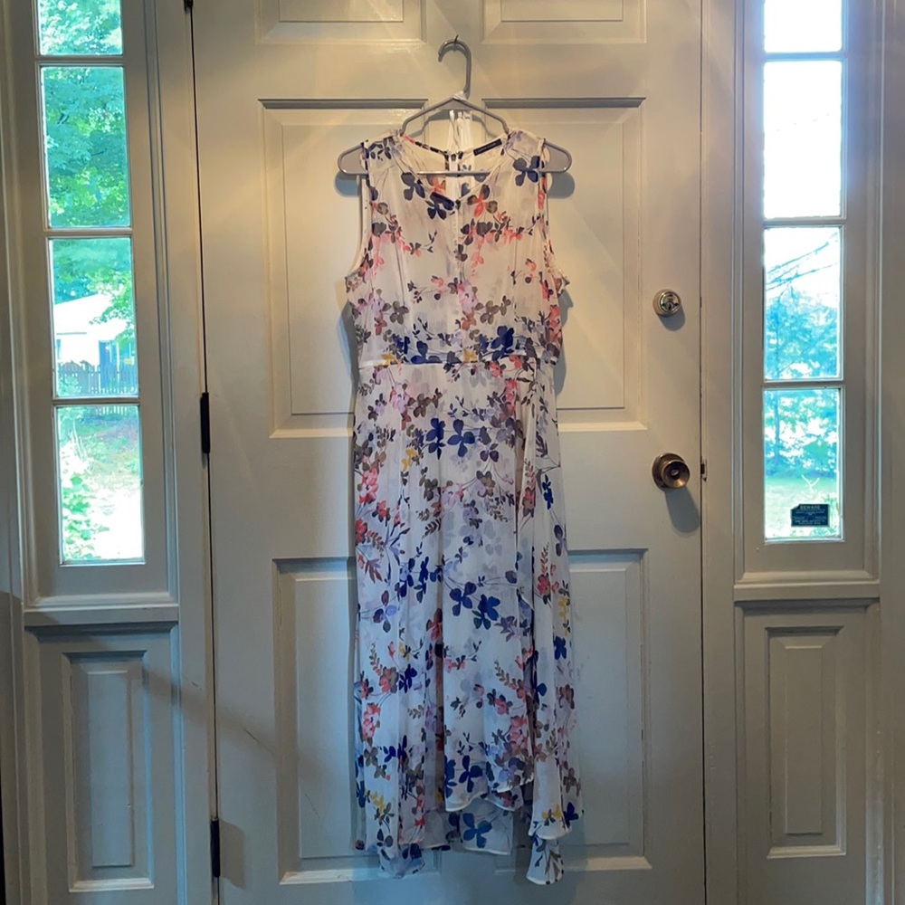 Lovely sheer dress with separate liner.